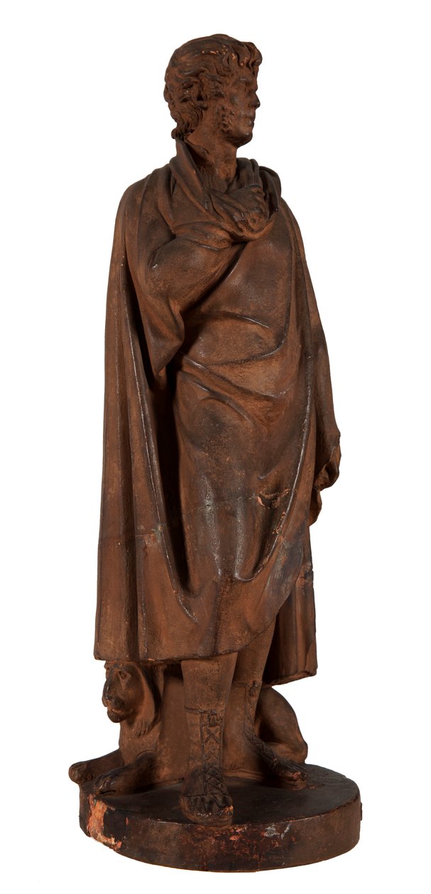 自画像、リヨンロヤス墓地の墓の装飾用、1810年頃（テラコッタ） 作： ジョセフ・シナード