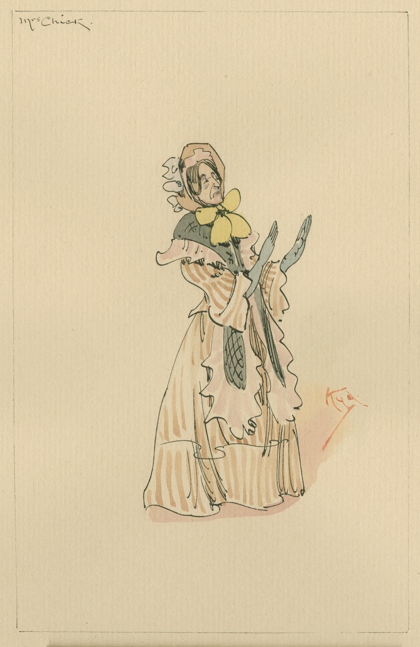 ひよこさん、1920年代（紙にトイレとペンとインク） 作： ジョセフ・クレイトン・クラーク