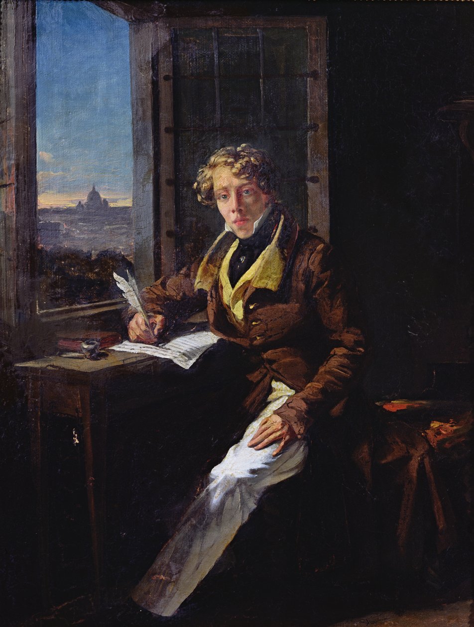 ビクター・リフォー（1798-1838）の肖像1822 作： ジョセフデザイアコート