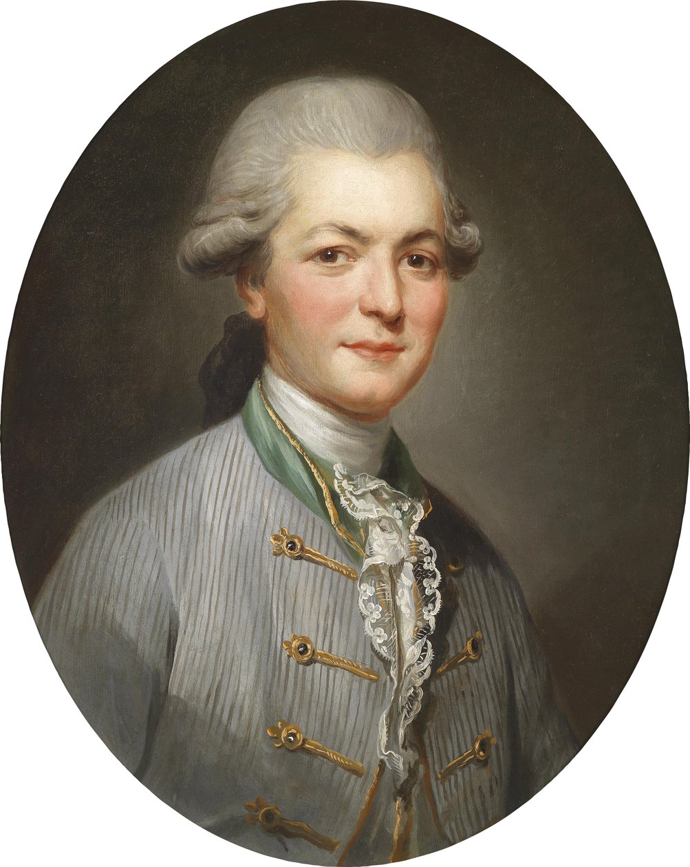 シャルル・ジョセフ・デ・パル伯爵の肖像（1753-1823） 作： ジョゼフ・デュクルー