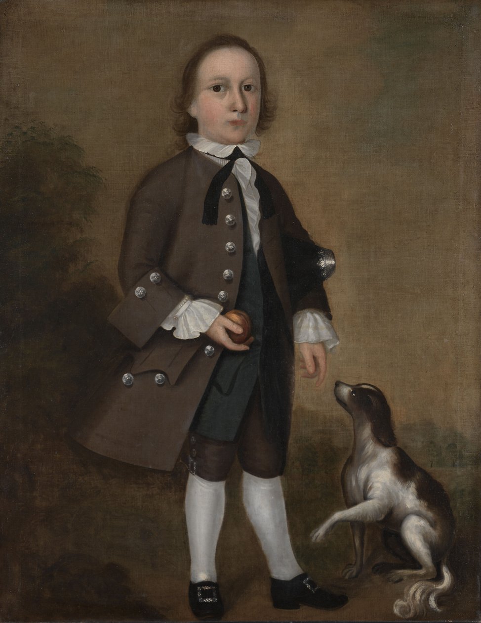 エレミヤ・ベルナップ、1758年頃 作： ジョセフ・バジャー