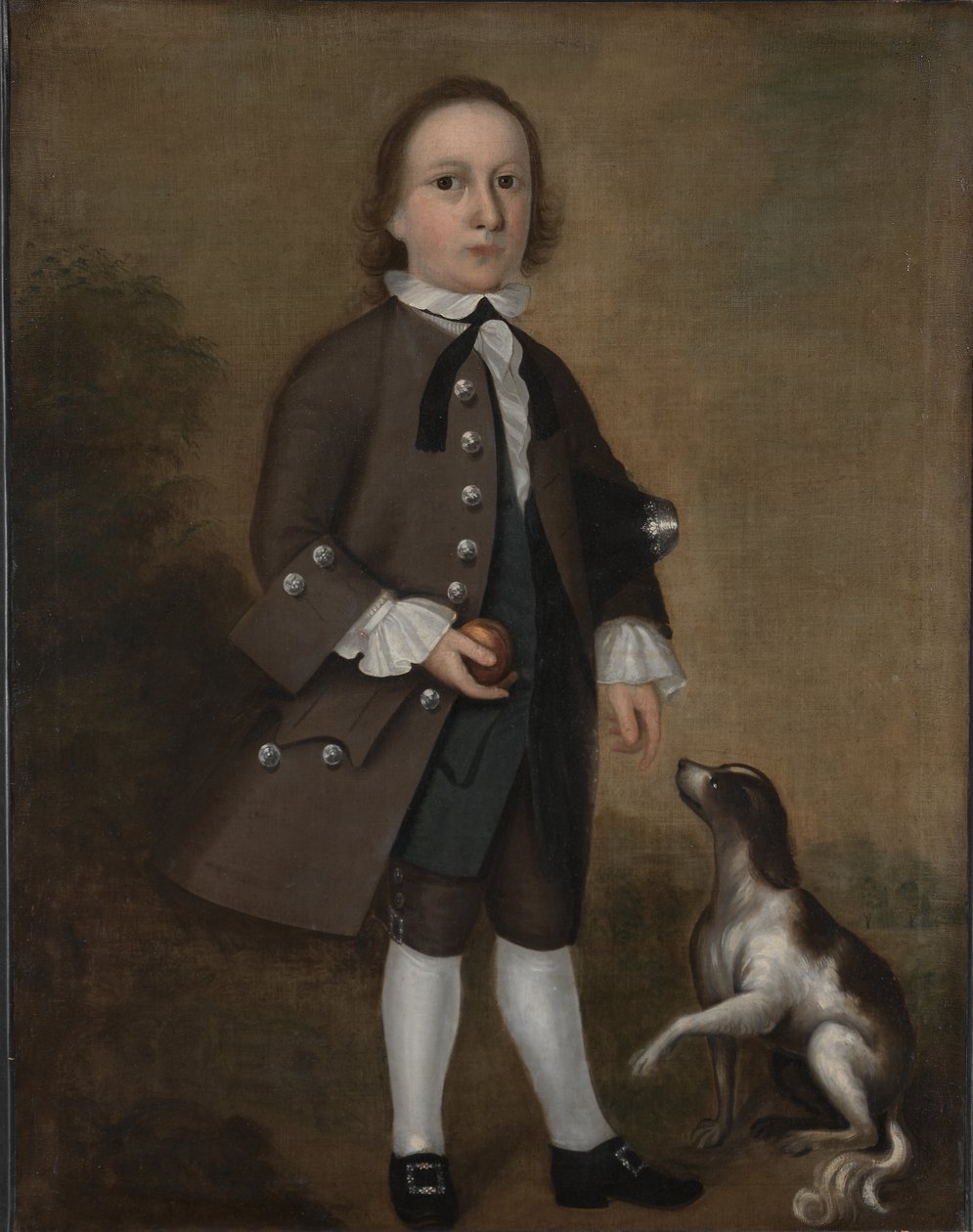 ジェレマイア・ベルナップ、c。 1758年（キャンバスに油彩） 作： ジョセフ・バジャー