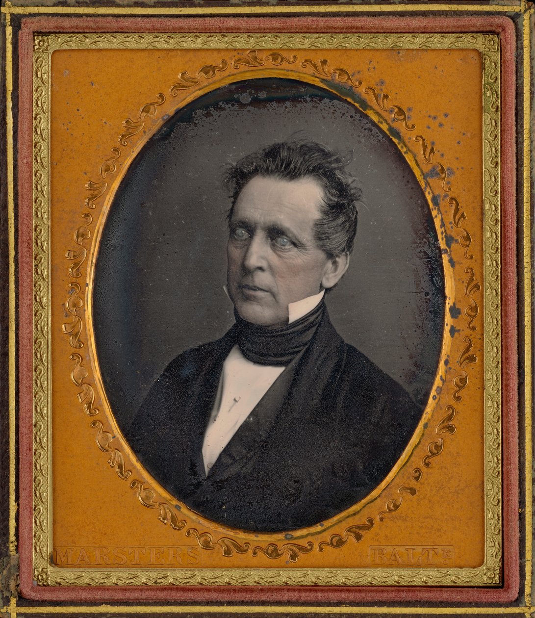 ジョン・ウィットリッジ博士、1850年頃1850年（写真） 作： ジョセフ・D・マースターズ