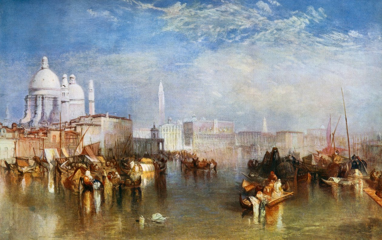 ヴェネツィア、1840年、1912年。 作： ジョセフ・マロード・ウィリアム・ターナー
