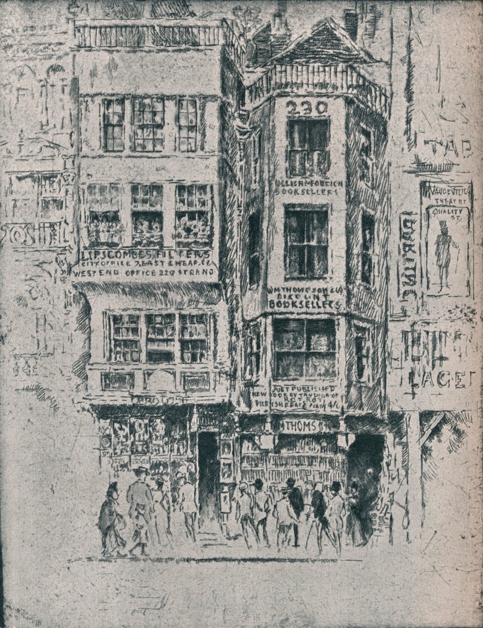Old Strand Shops、c1900、1906-7 作： ジョセフ・ペネル