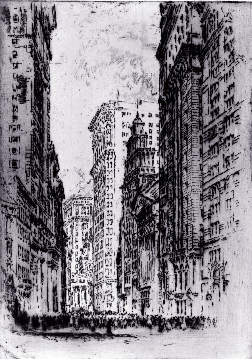 証券取引所 〜によって Joseph Pennell 作： ジョセフ・ペネル