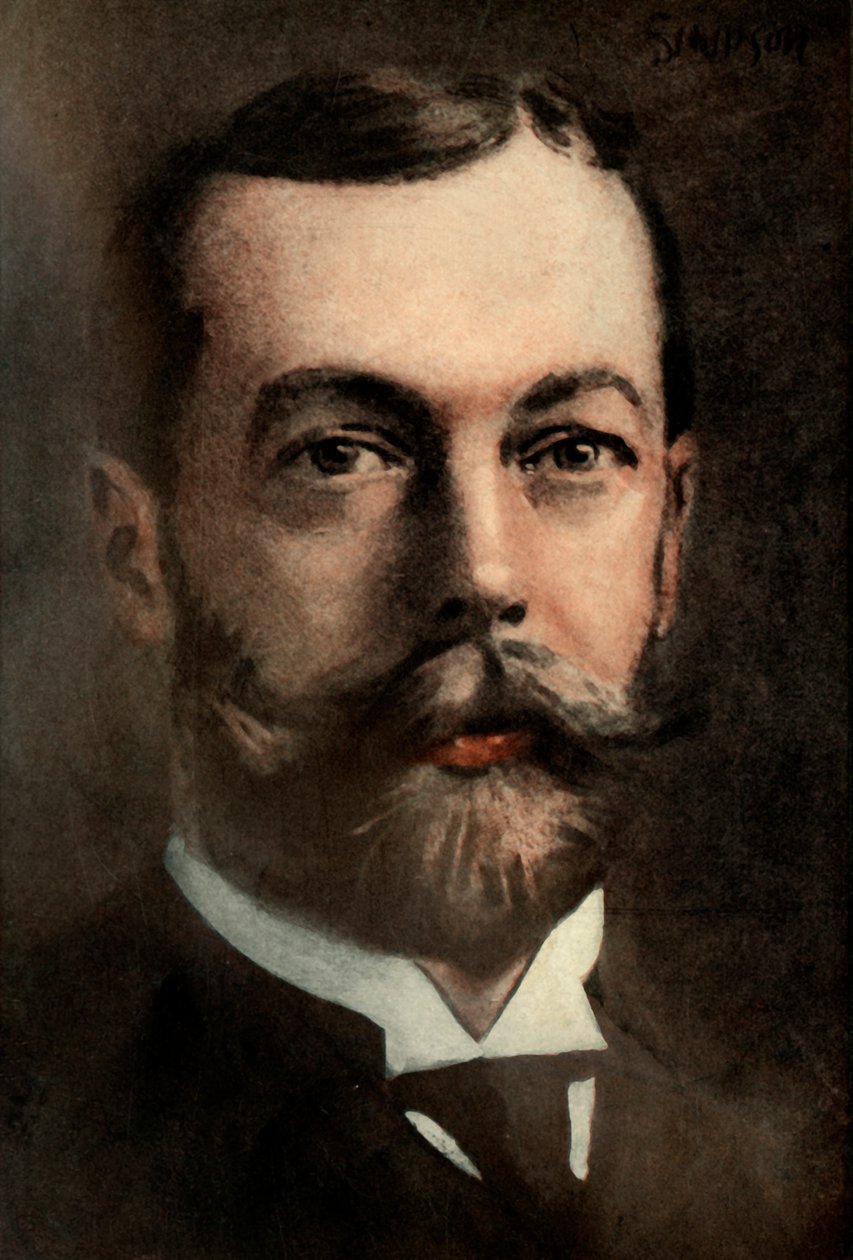 イングランド国王ジョージ5世、1910年。 作： ジョセフ・シンプソン