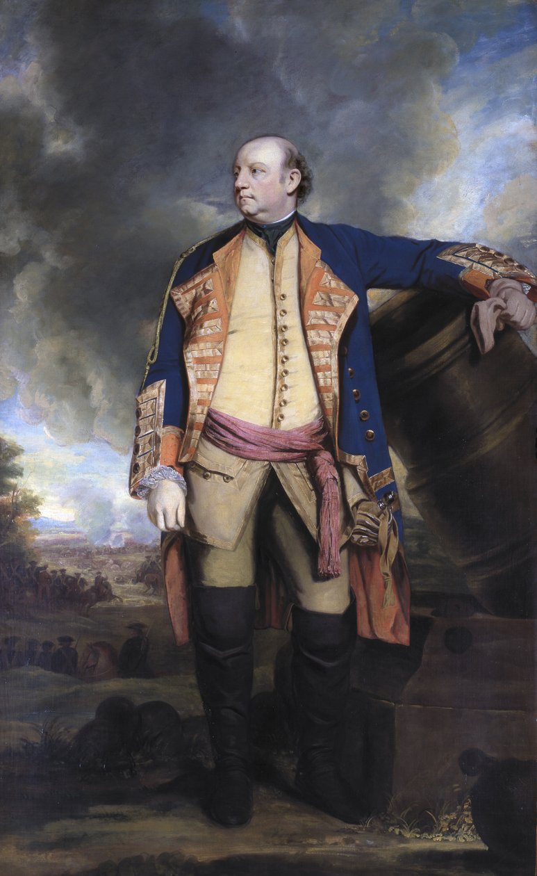 ジョン・マナーズ（1721-70）グランビーの侯爵、1763年頃 作： ジョシュア・レイノルズ