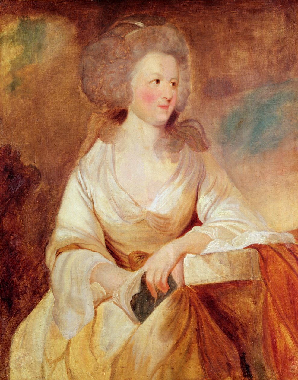 ブルボンペンティエヴル（1753〜1821年）のルイーズマリーアデレード、オルレアン公爵夫人 作： ジョシュア・レイノルズ