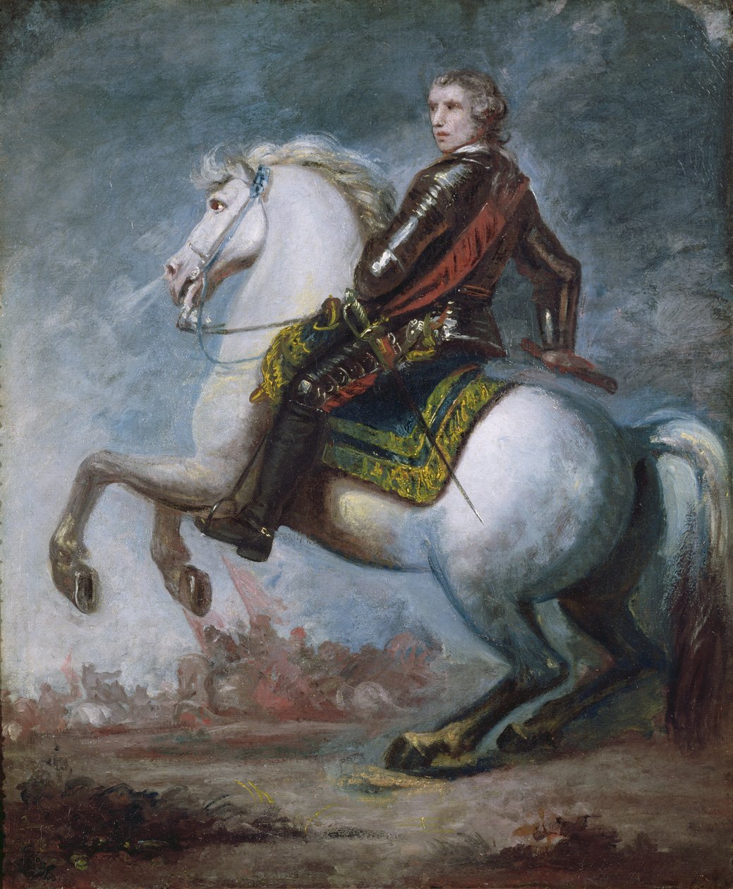 ジェフリー・アマースト卿（1717-97）c.1768 作： ジョシュア・レイノルズ