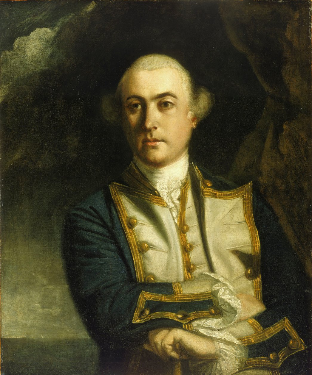 ジョン・バイロン大尉（1723-1786） 作： ジョシュア・レイノルズ