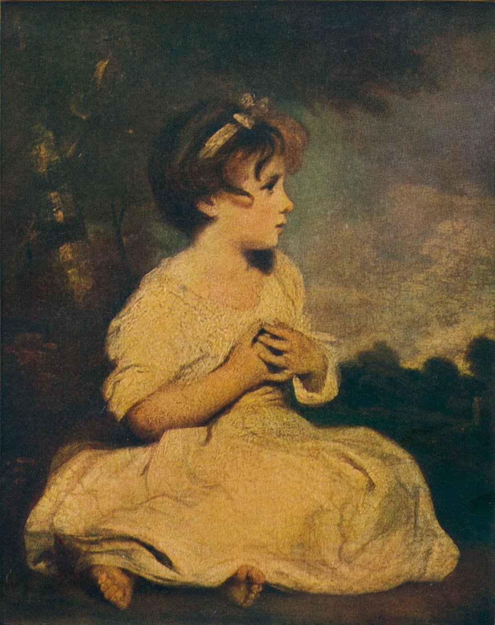 イノセンスの時代、c1788 作： ジョシュア・レイノルズ