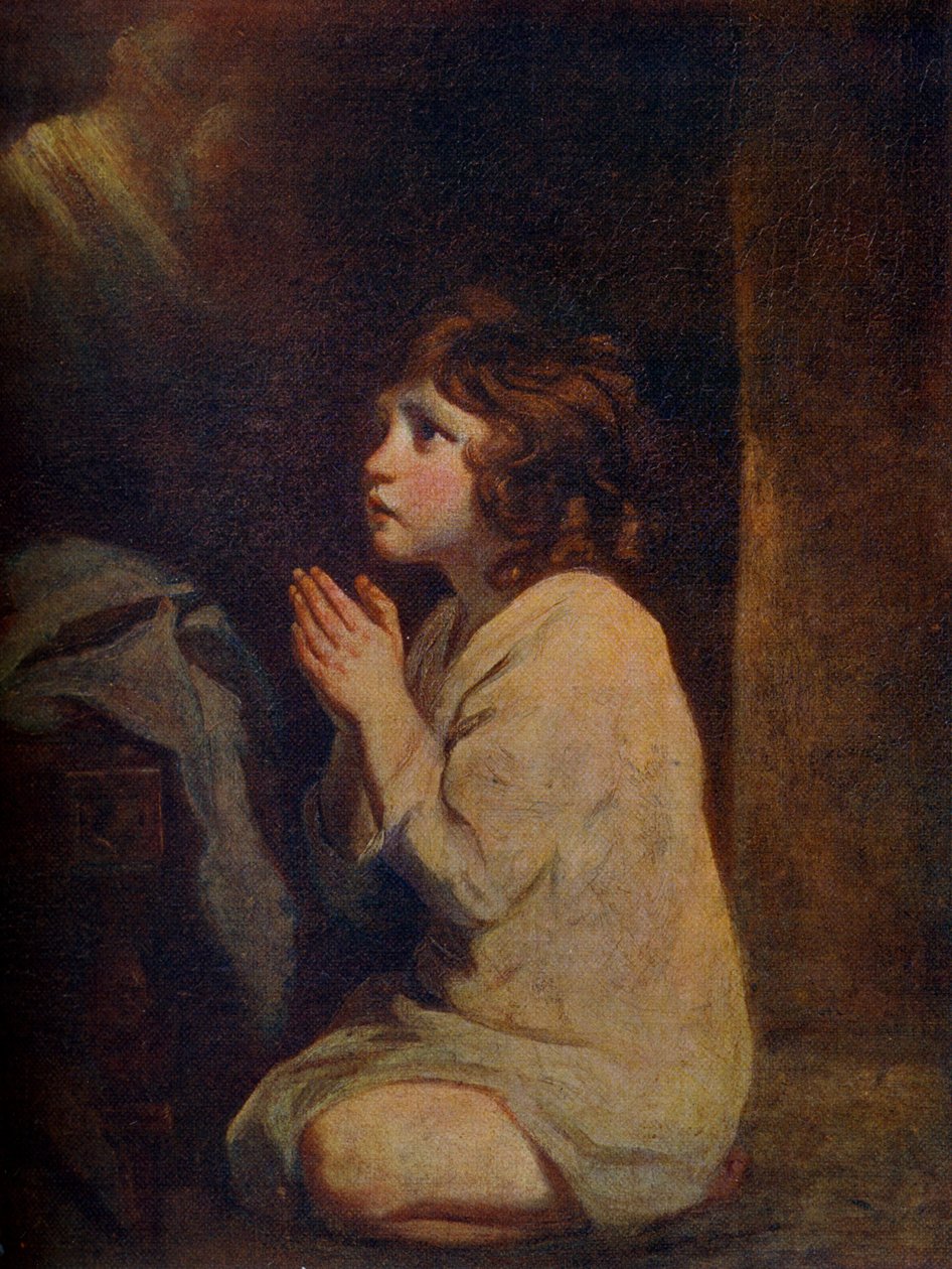 幼児サミュエル、c1776、1912。 作： ジョシュア・レイノルズ