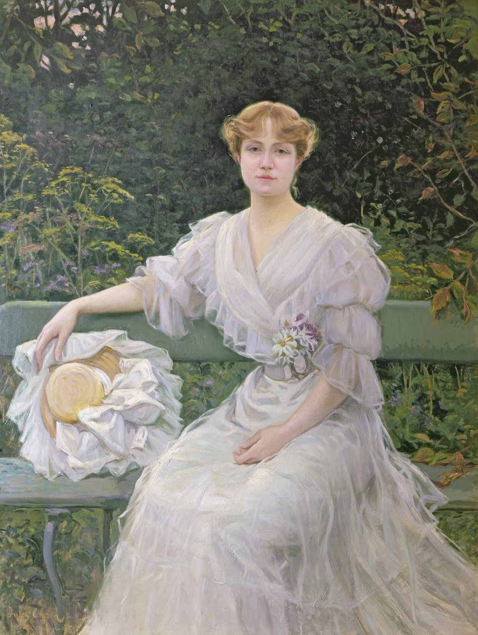 マルグリット・デュランの肖像（1864-1936）1897 作： ジュール・ケイロン