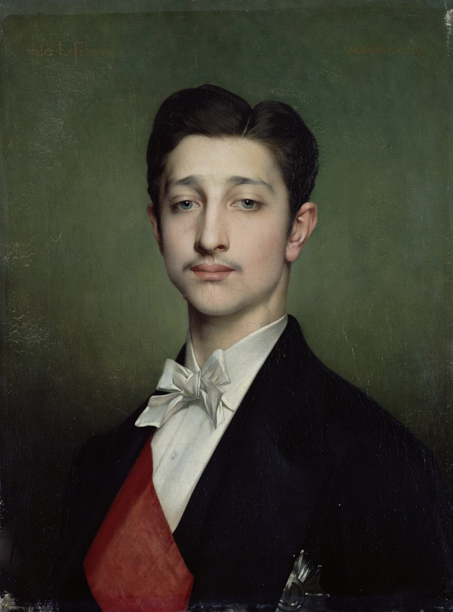 ユージーン・ルイ・ナポレオン・ボナパルト（1856-79）1874 作： ジュール・ジョゼフ・ルフェーブル