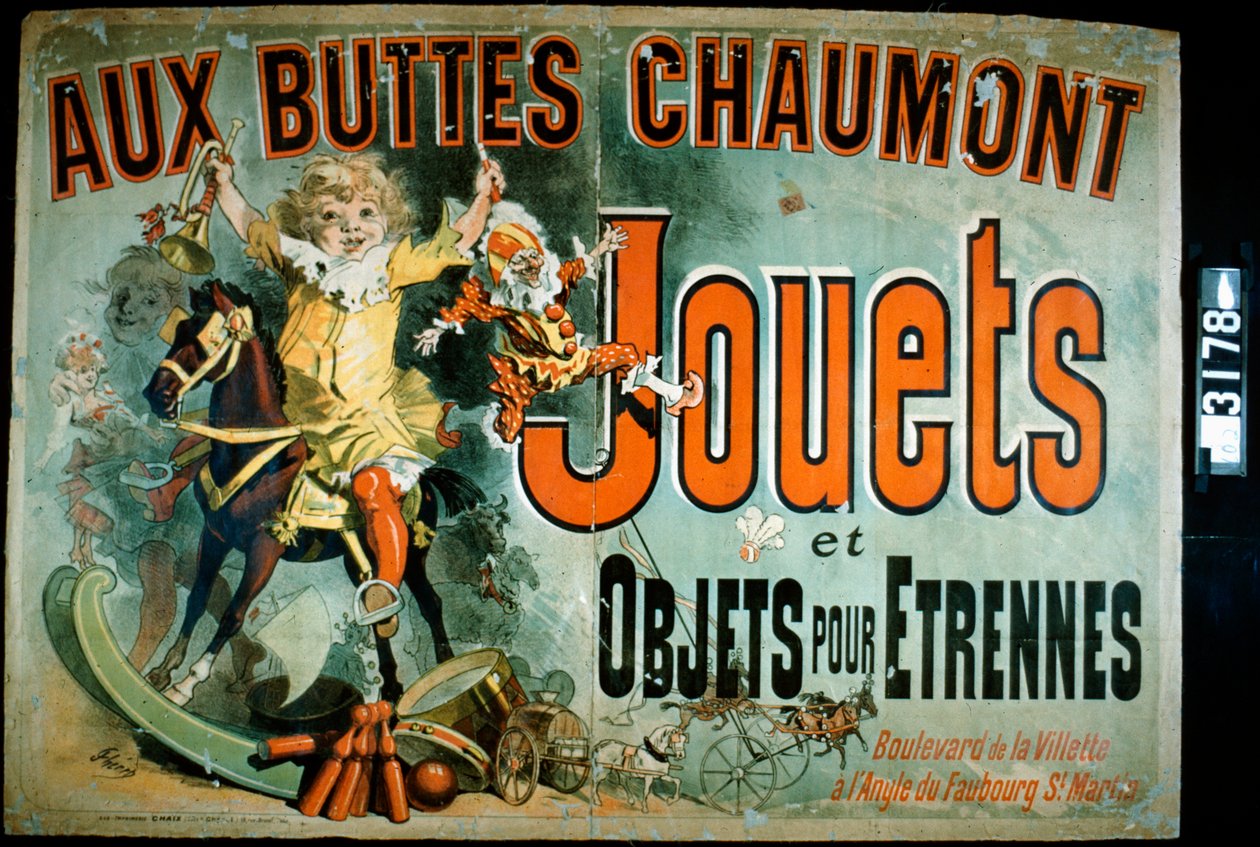 ビュットショーモン、1885年 作： ジュール・チェレット