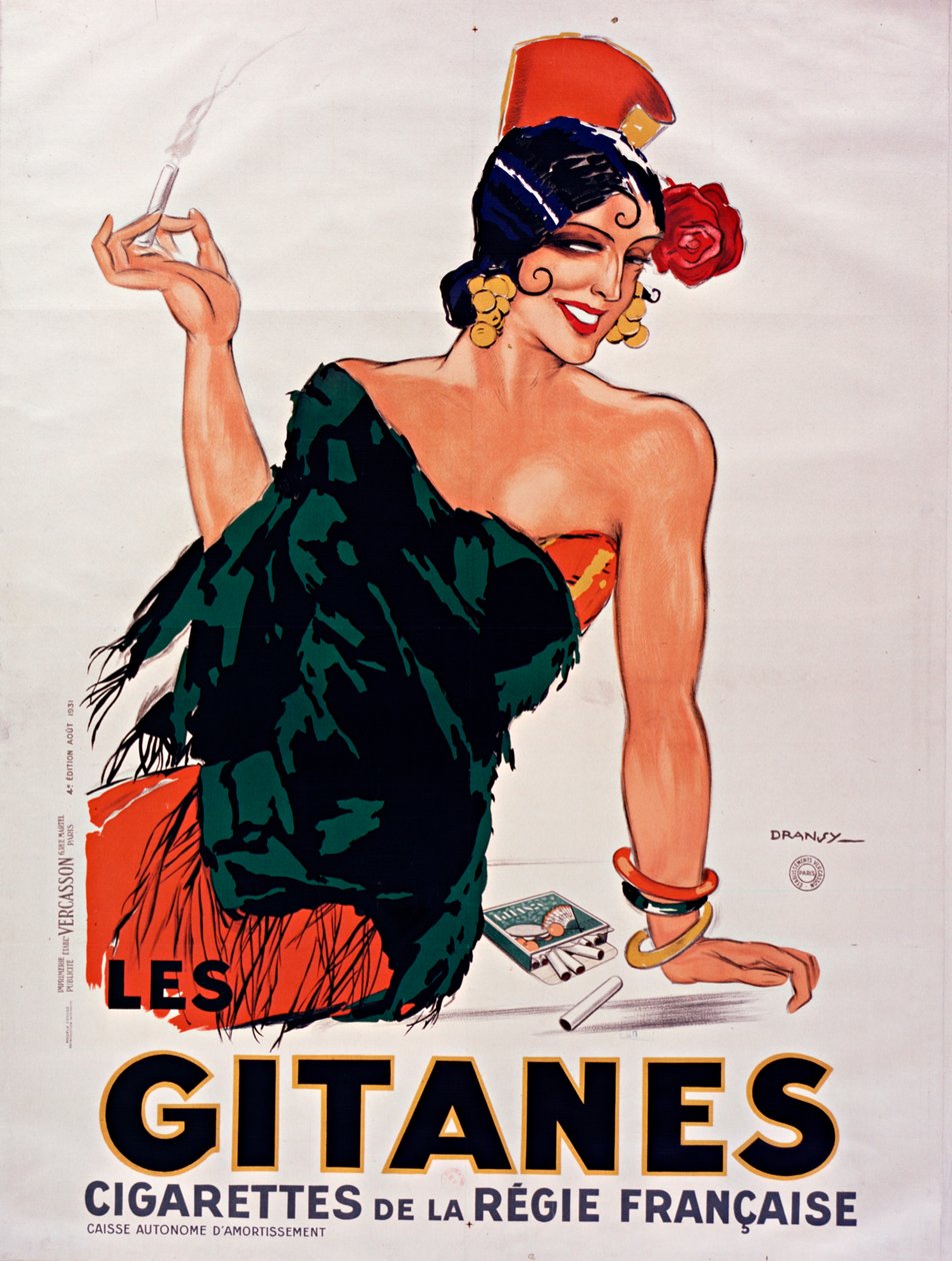 シガレット ジタネス、1931年。 作： ジュール・イスナード・ドランシー