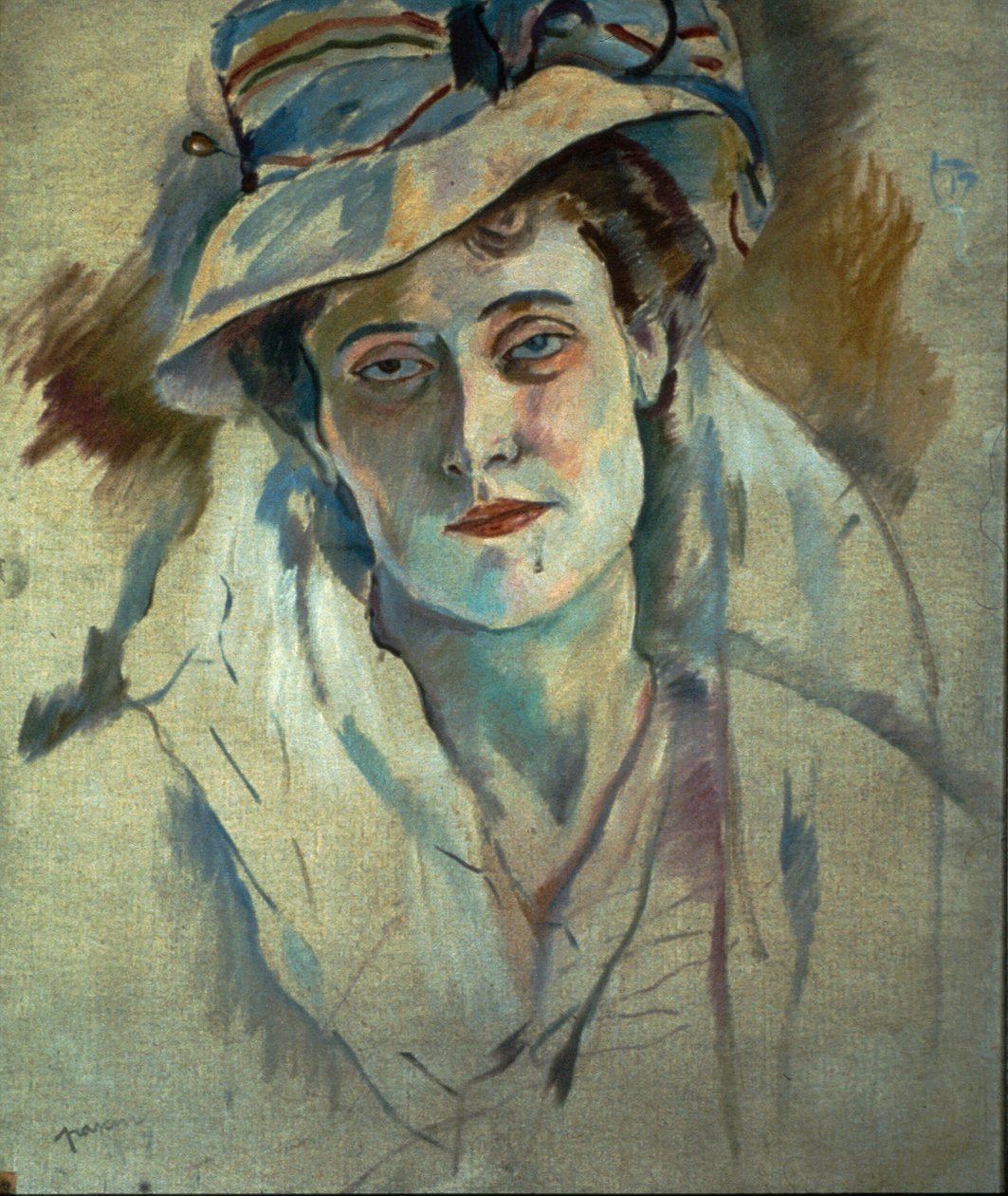 ハーマイオニー・デイヴィッド、1907年。 作： ジュール・パスシン