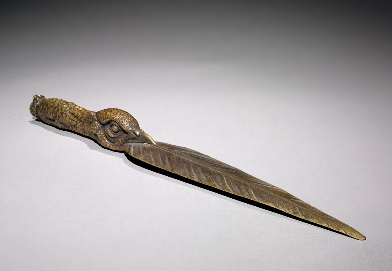 ペーパーナイフ、1800年代 作： ジュール・ピエール・モワニエ