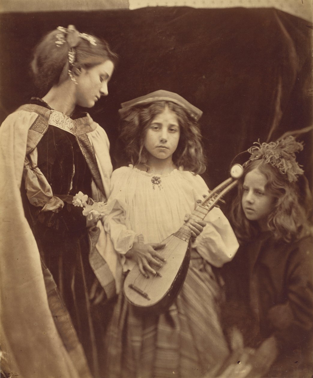 ミンストレル・グループ、1867年（写真） 作： ジュリア・マーガレット・キャメロン