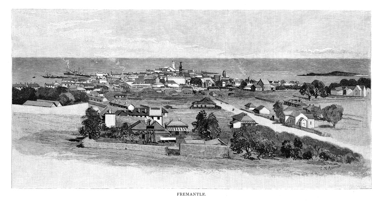 フリーマントル、1886年。 作： ジュリアン・アシュトン