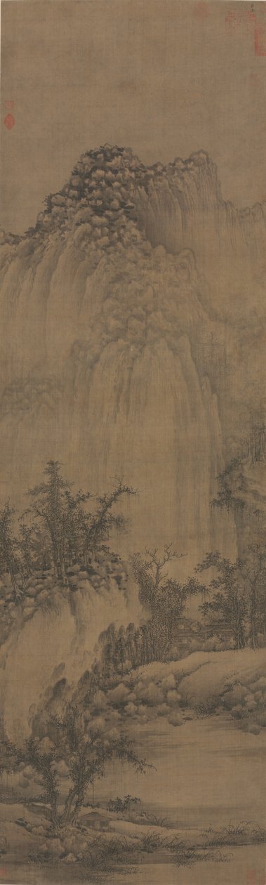 小川と山による仏教の隠れ家、960-985。 作： ジュラン