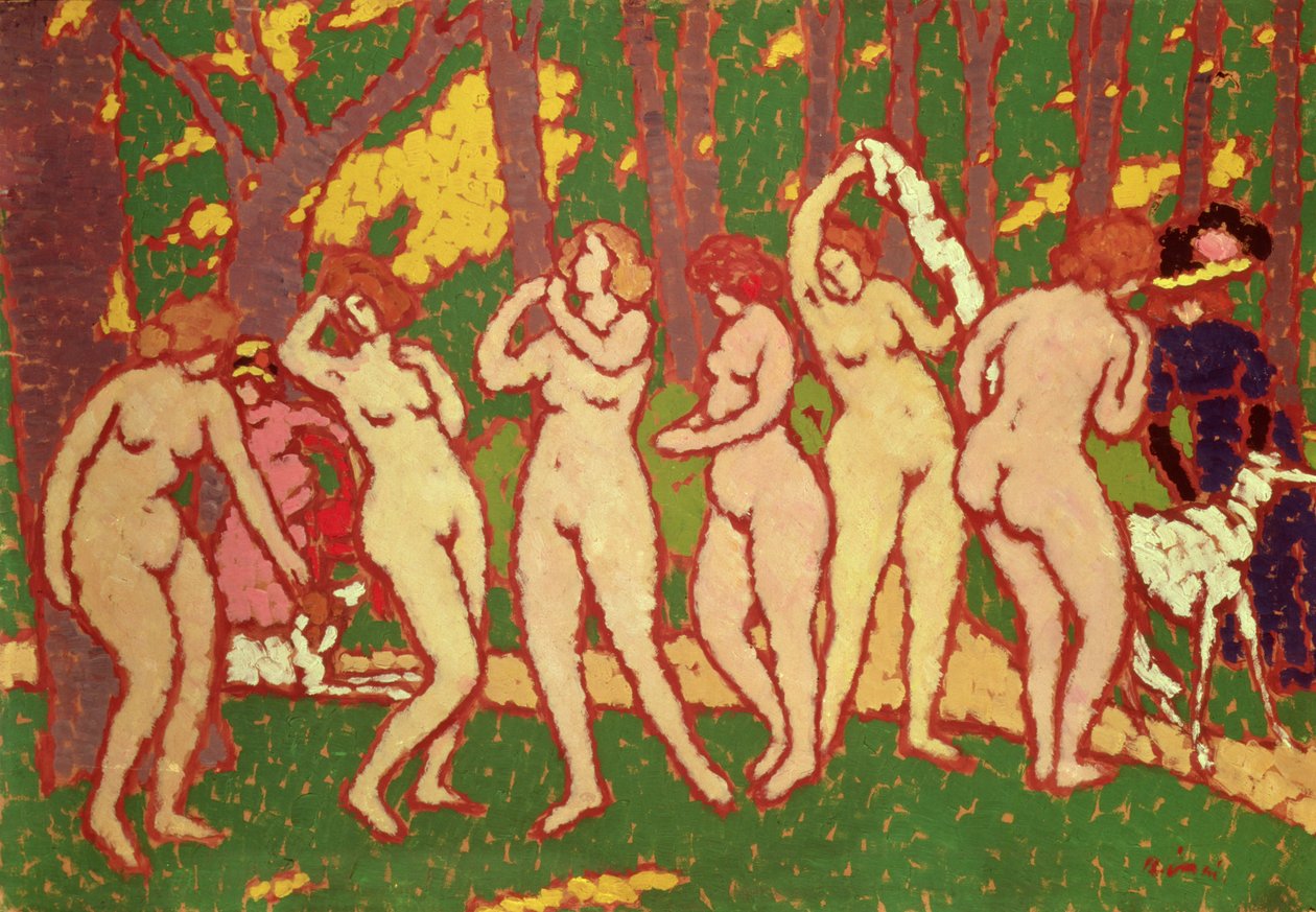 公園のヌード、1910 作： ヨーゼフ・リップル・ロナイ