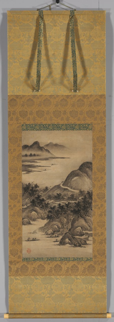 四季折々の風景 夏 作： 狩野秀頼