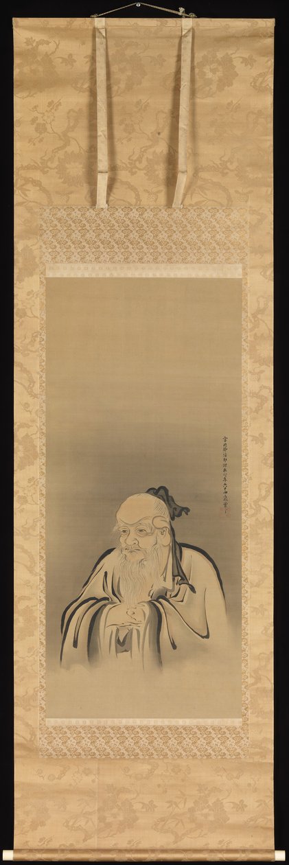 神農帝の肖像、1665年。 作： 狩野探幽