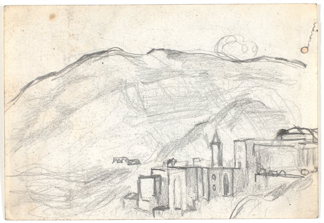 スペインの山の風景？ 作： カール・イサクソン