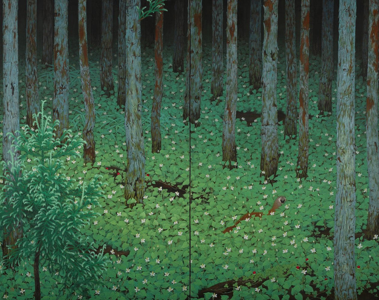 森（森） 作： 片山牧代