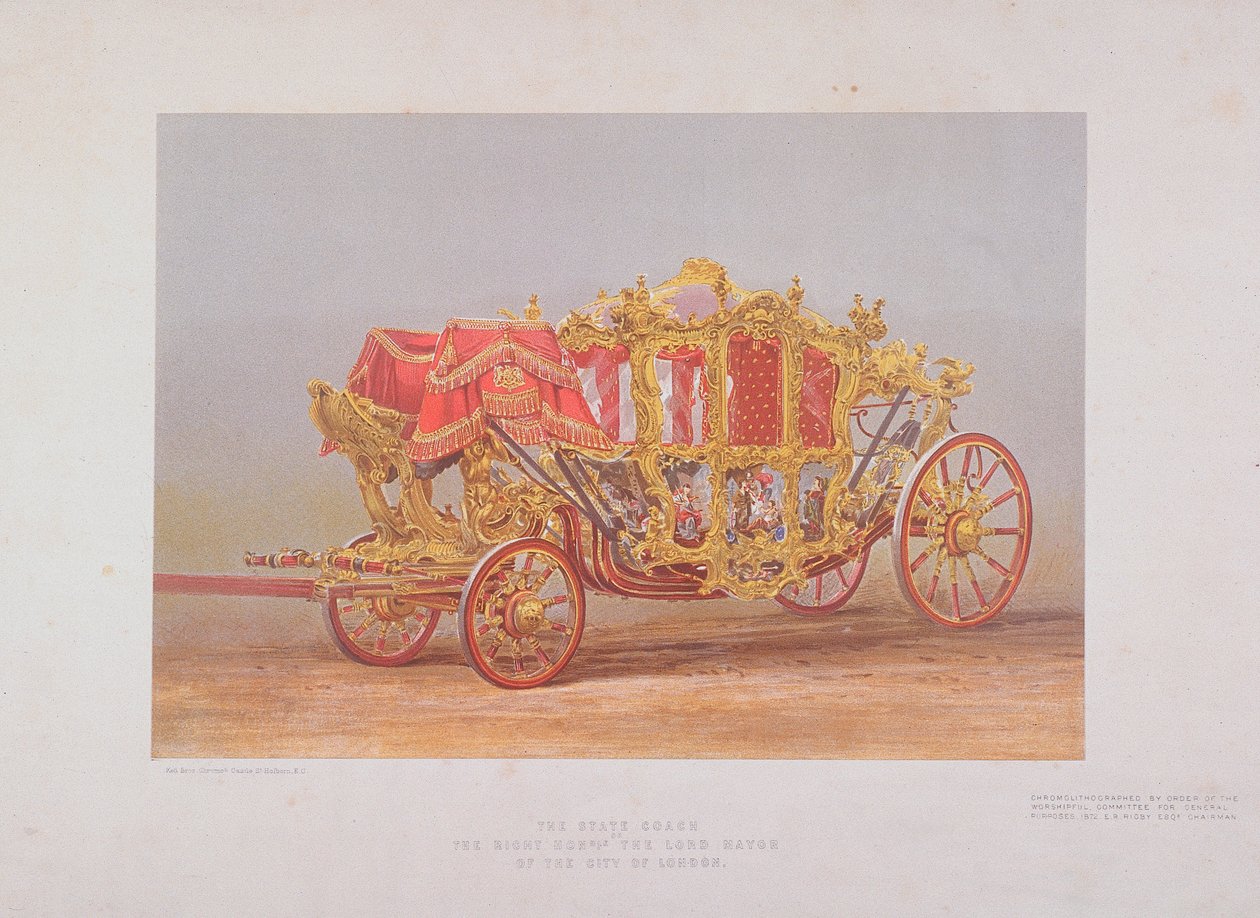 市長の馬車、1872 年 作： ケル兄弟