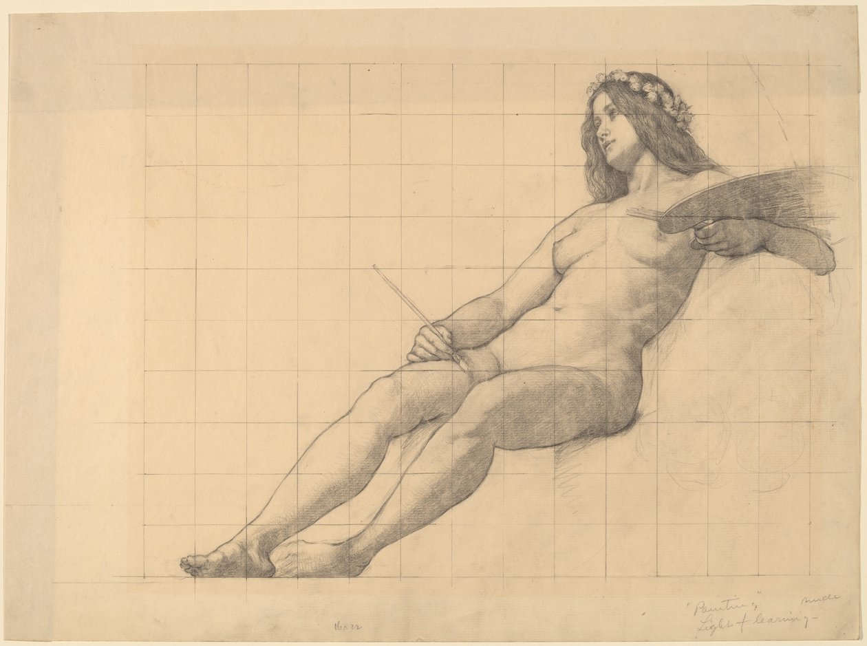 「絵画」のための横たわる女性の裸体習作 作： ケニヨンコックス