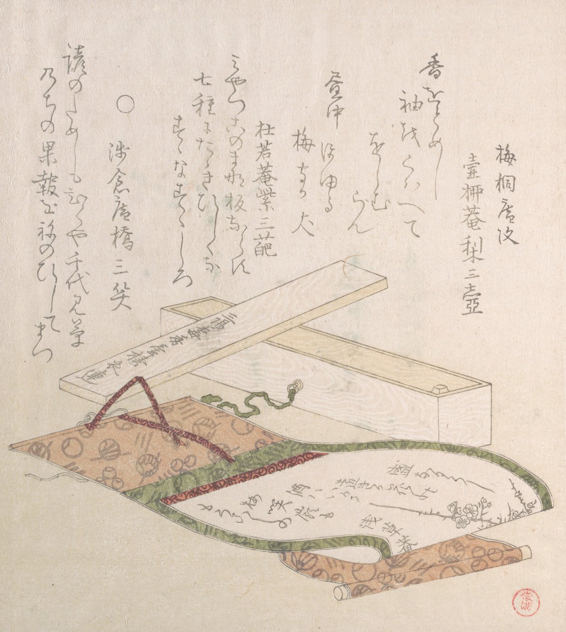 掛物とその箱 18～19世紀 作： 久保俊満