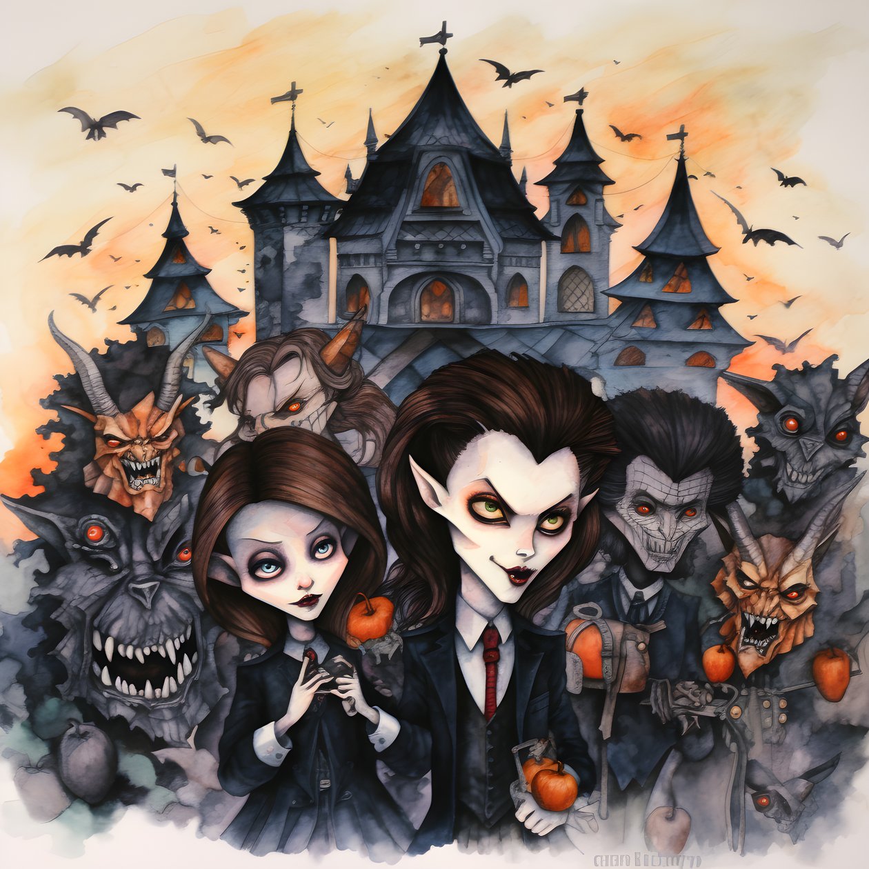 吸血鬼と狼男のハロウィン 2 作： カート・ヘプケ
