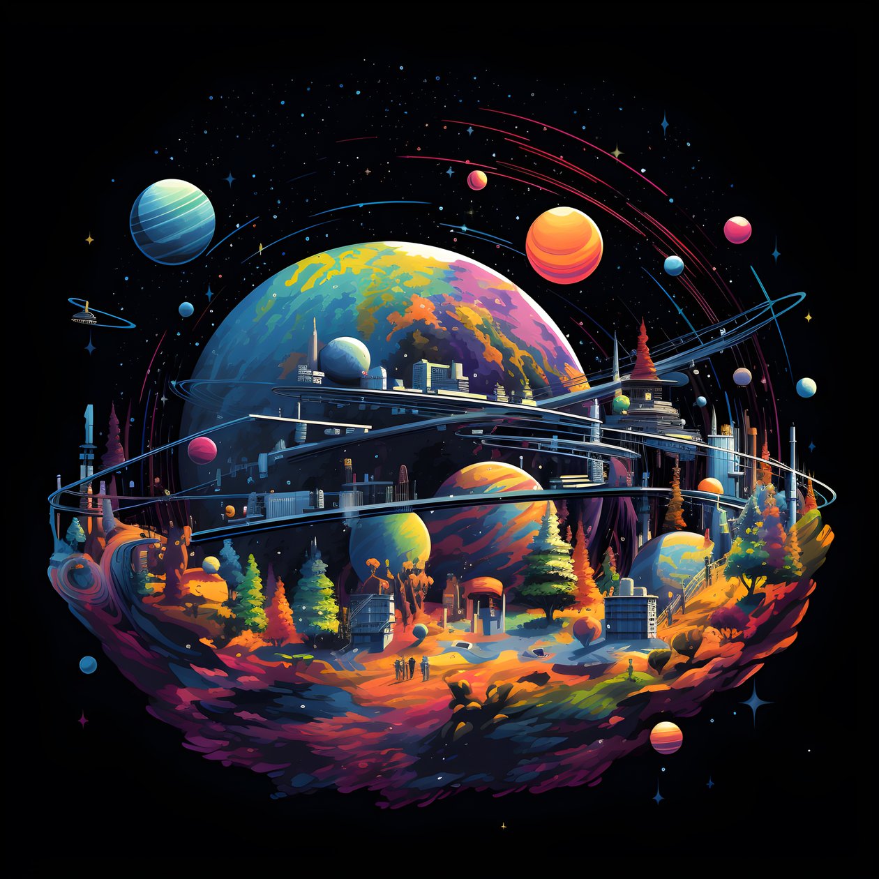 宇宙のプラネタリウム2 作： カート・ヘプケ