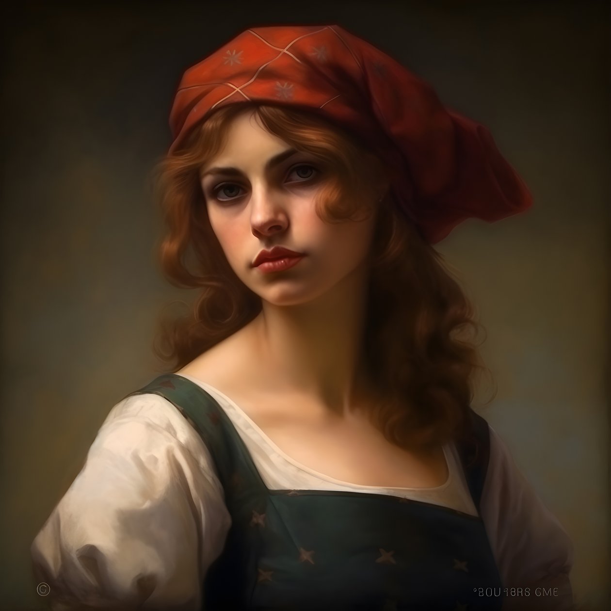 イタリア人女性1 作： カート・ヘプケ