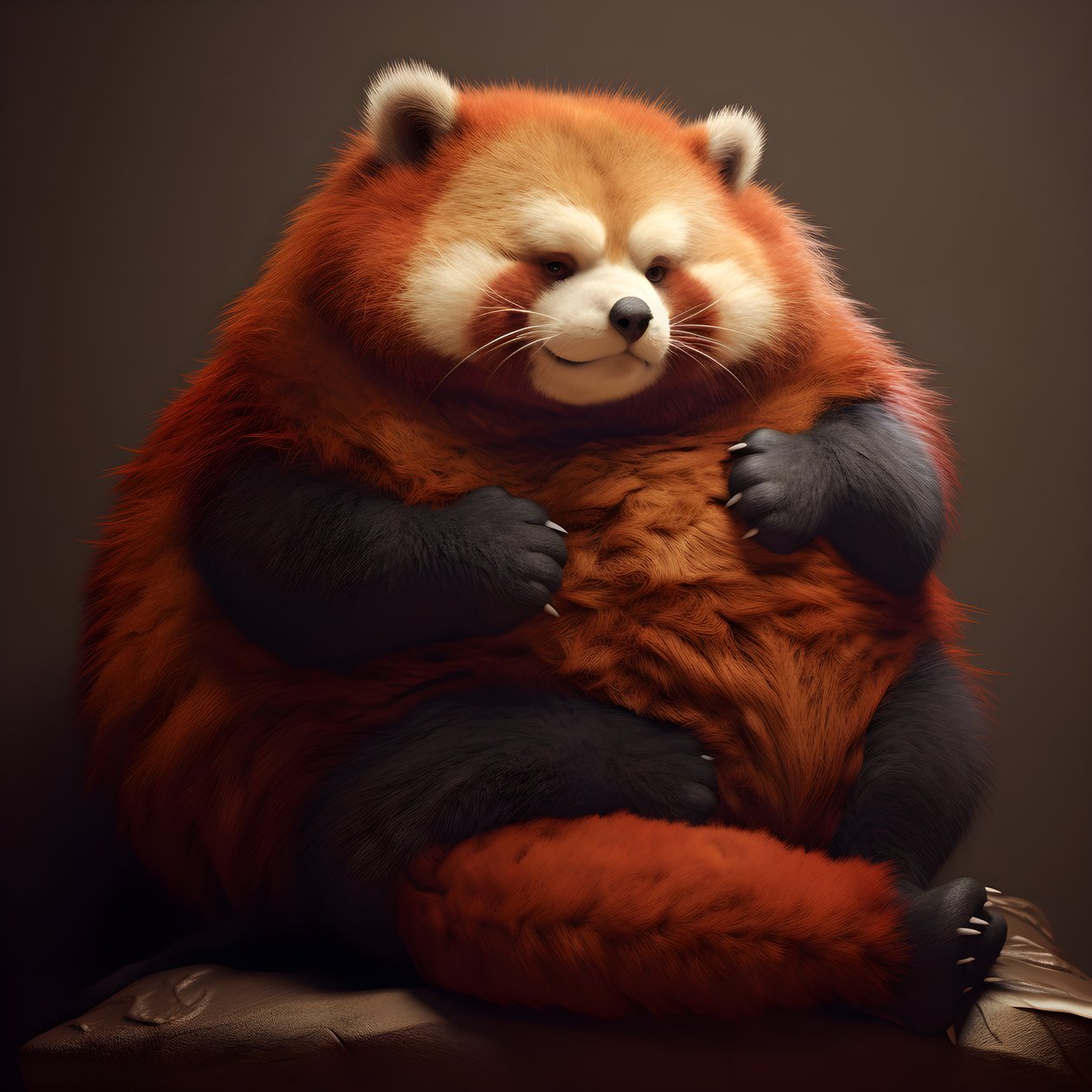 レッサーパンダの肥満児1 作： カート・ヘプケ
