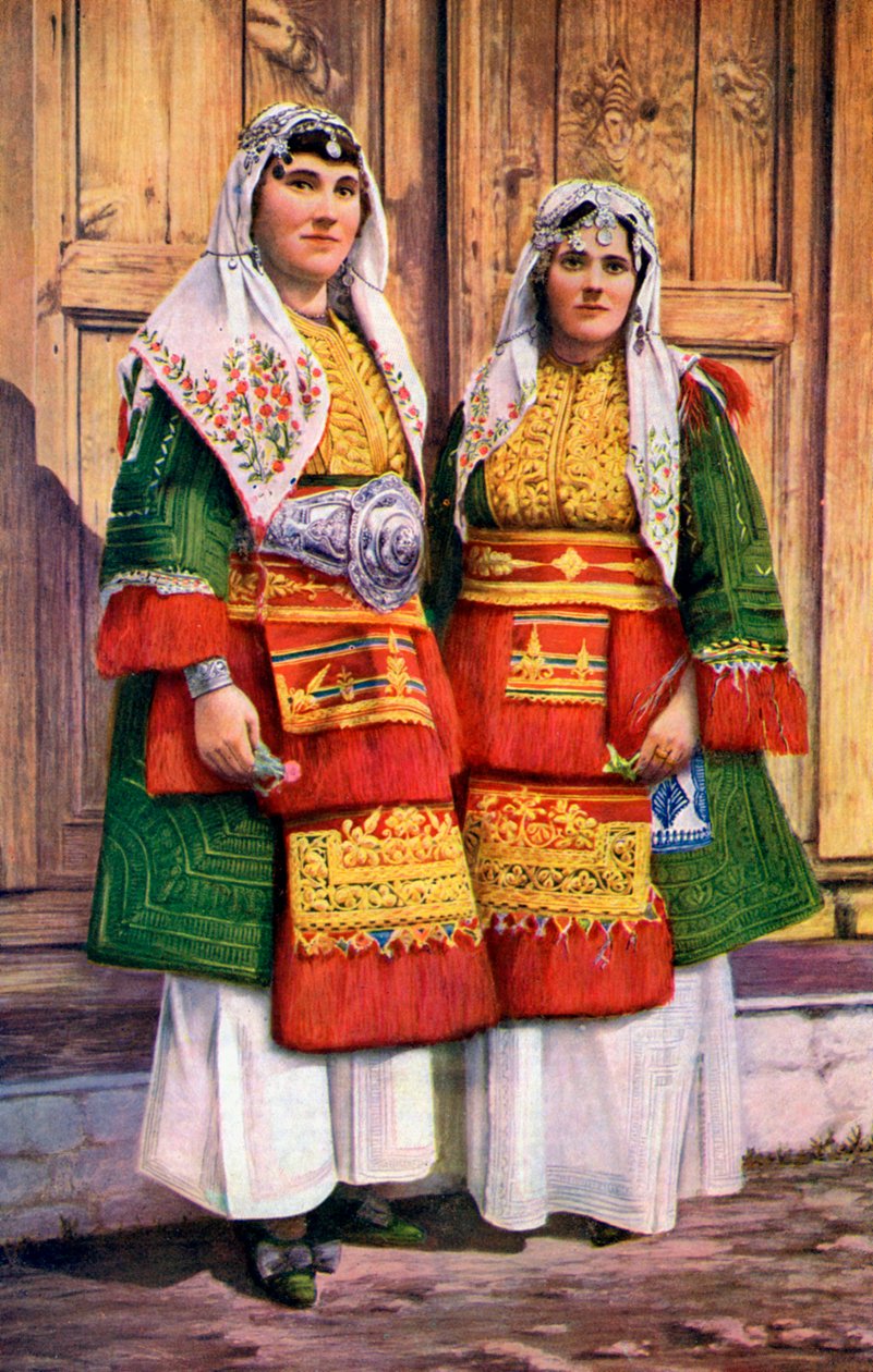 2人のギリシャ人女性、1922年。 作： LG Popoff