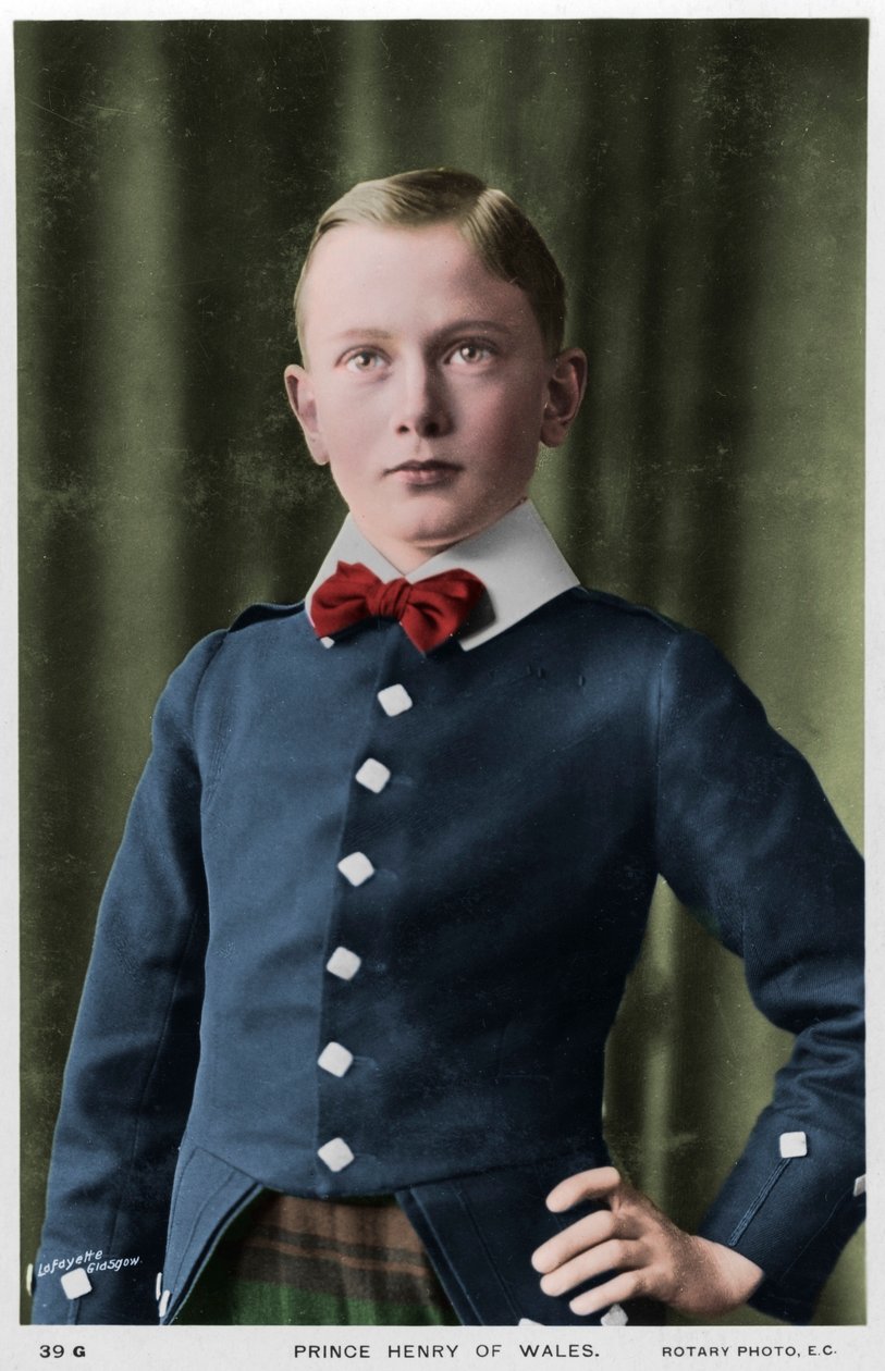 ウェールズのヘンリー王子、c1905-c1909 作： ラファイエット