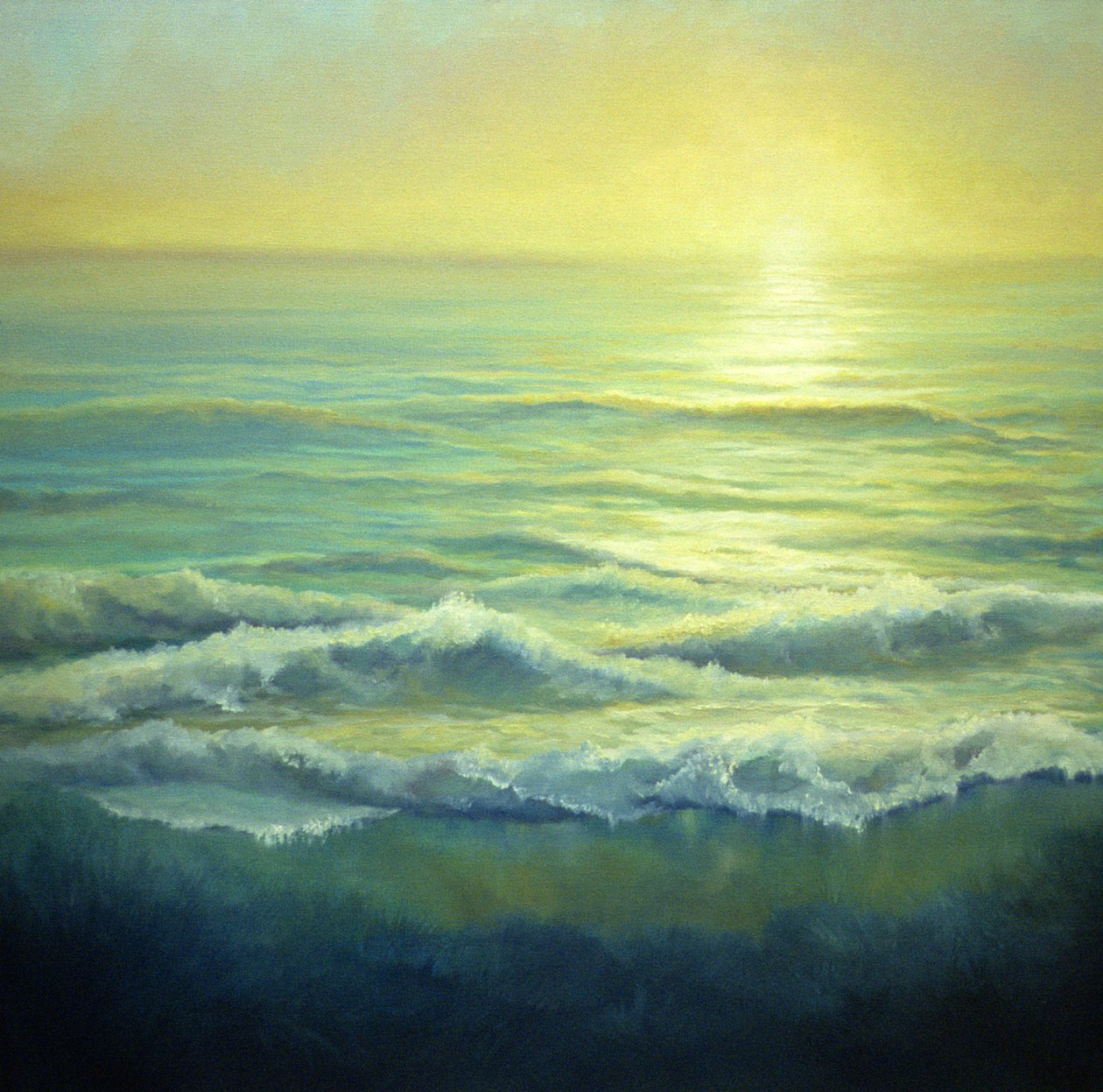 ゴールデンヘイズ、2004 Seascape 作： リー・キャンベル
