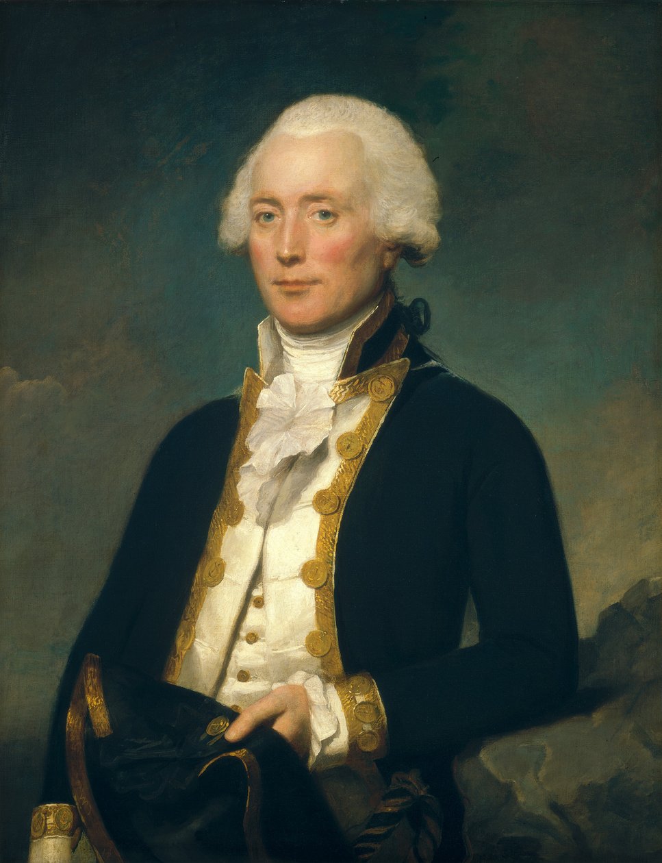 キャプテン・ロバート・カルダー、1787年～1790年。 作： レミュエル・フランシス・アボット