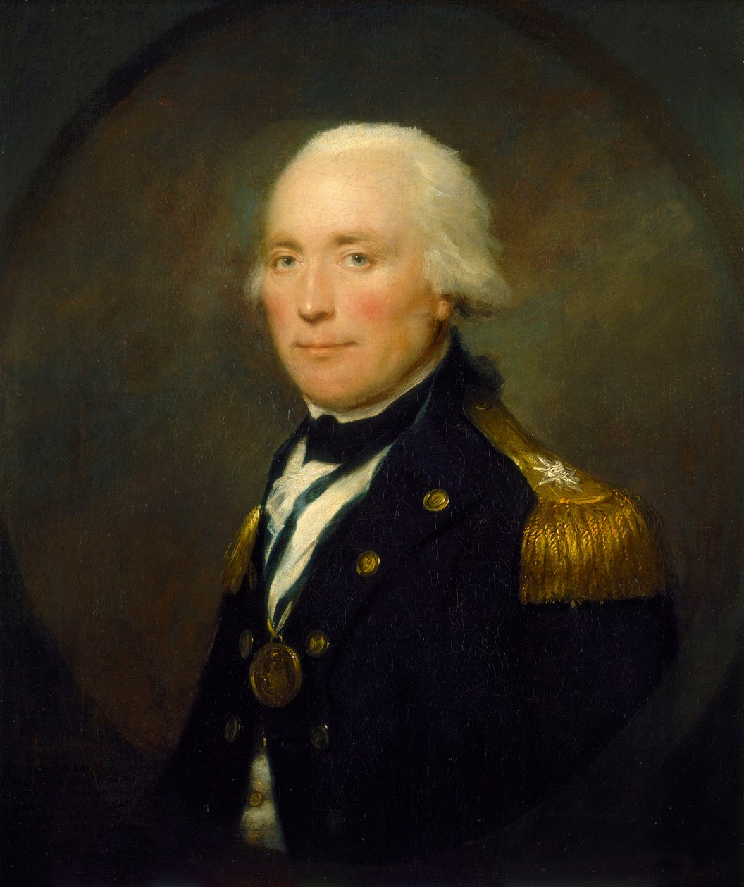 サー・ロバート・カルダー少将（1745-1815） 作： レミュエル・フランシス・アボット