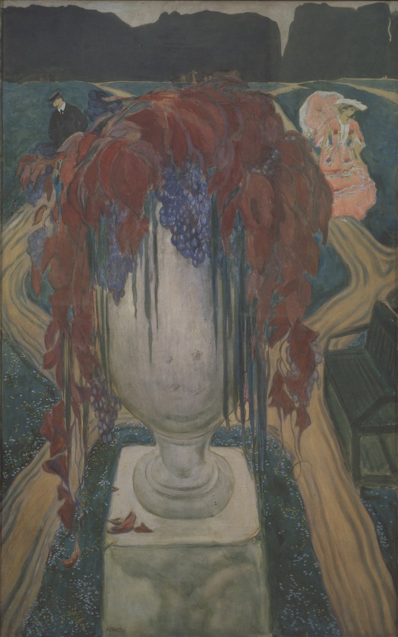 秋の花瓶、1906 作： レオン・バクスト