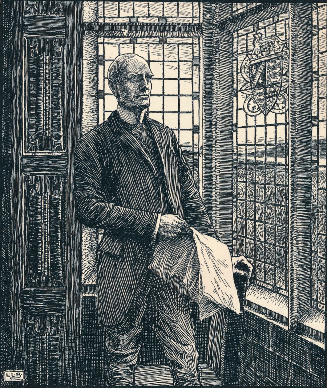 唯一の息子、c1900 作： レナード・レスリー・ブルック