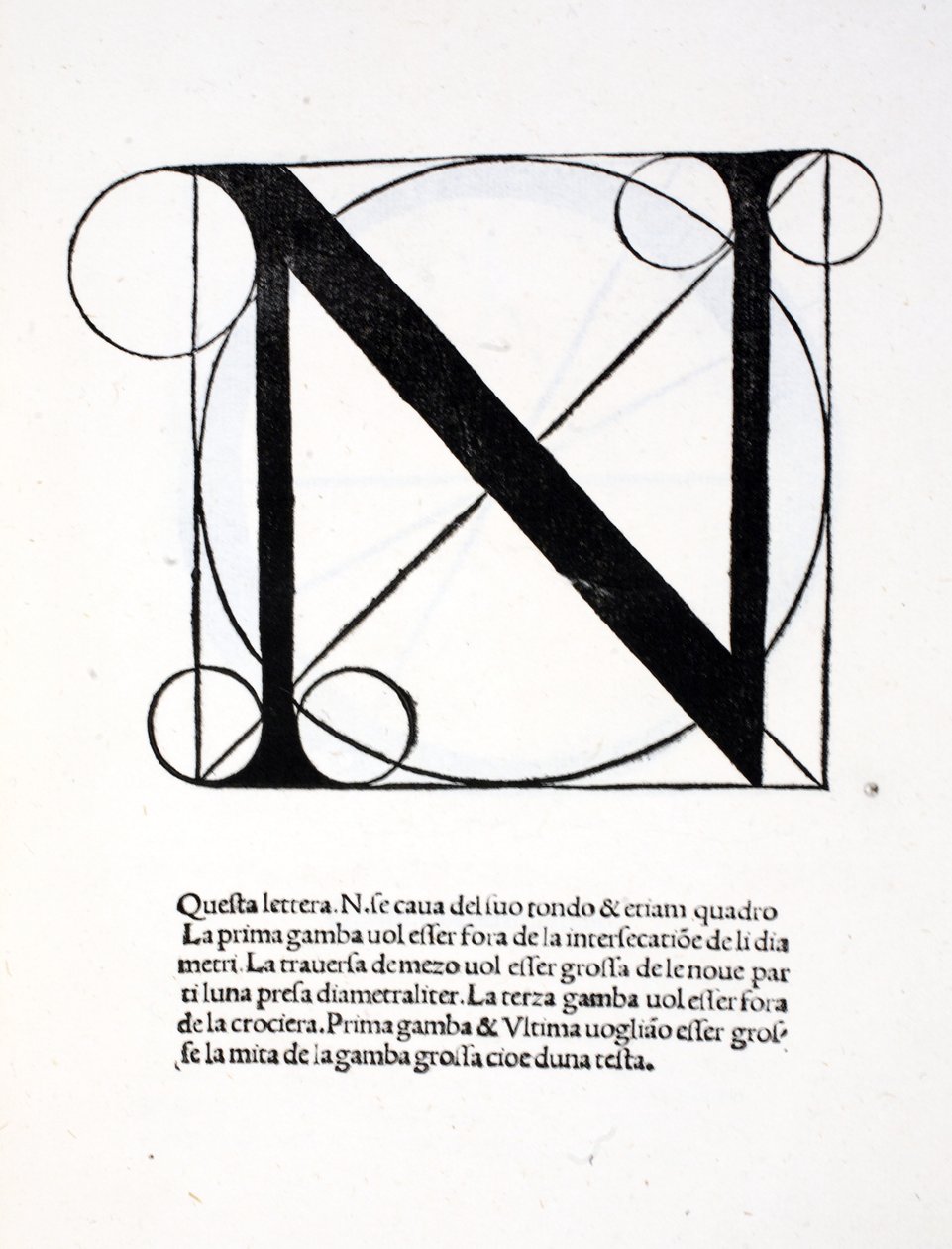 N、元はパブであったルカ・パチョーリ（c.1445-1517）の「Divina Proportione」のイラスト。ヴェネツィア、1509 作： レオナルド・ダ・ヴィンチ
