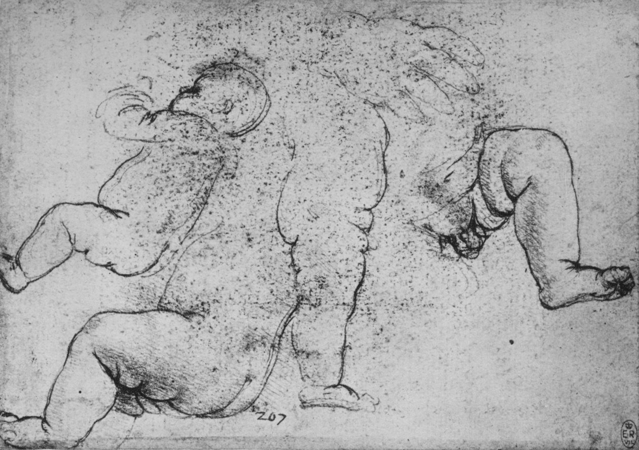 子供の研究、c1490 1945 作： レオナルド・ダ・ヴィンチ