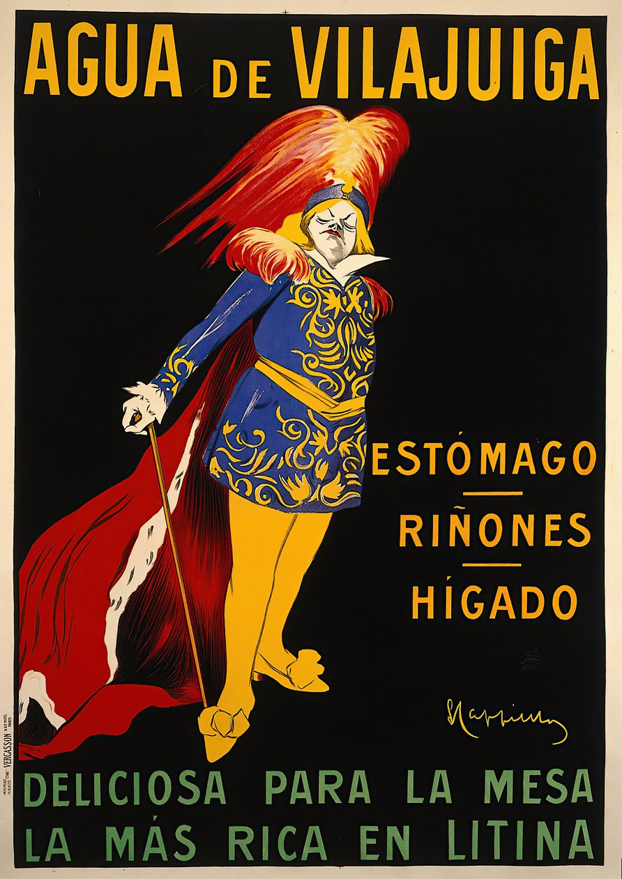 アグア・デ・ヴィラジュイガ、1912年頃。 作： レオネット・カッピエッロ