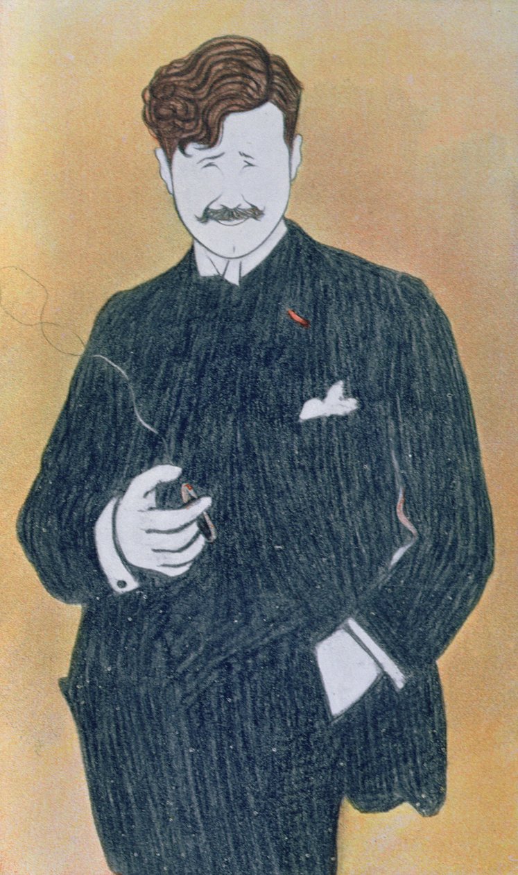 ジョルジュフェイドーの戯画（1862-1921） 作： レオネット・カッピエッロ