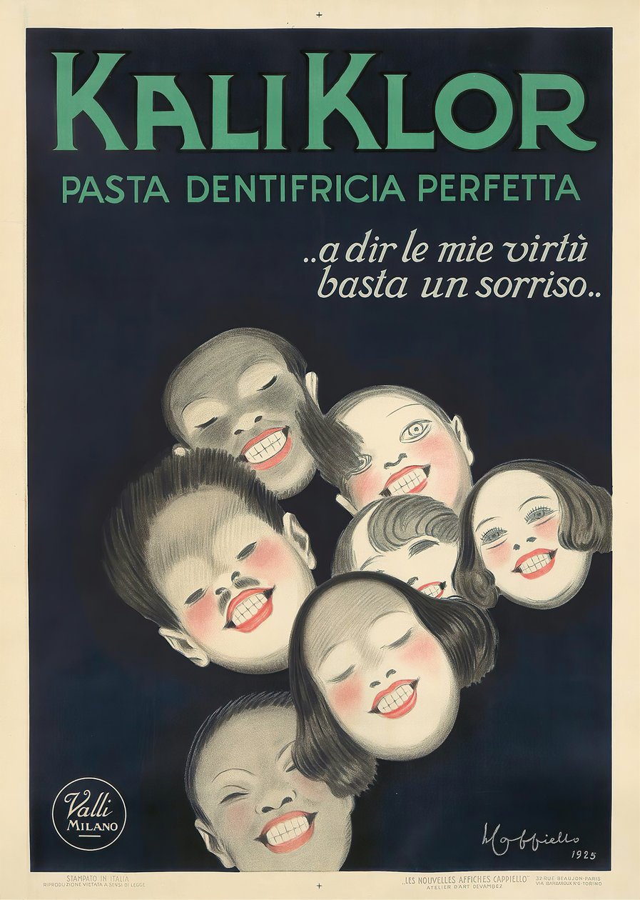 Kali Klor , 1925. 作： レオネット・カッピエッロ